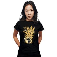 Load image into Gallery viewer, Shirts Fitted Shirts, Woman / Small / Black Digital Hope Within