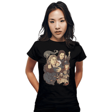 Load image into Gallery viewer, Shirts Fitted Shirts, Woman / Small / Black I'm a Big Wizard