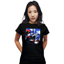 Load image into Gallery viewer, Shirts Fitted Shirts, Woman / Small / Black Delivery Resting