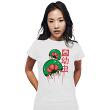 Load image into Gallery viewer, Shirts Fitted Shirts, Woman / Small / White The Larvas