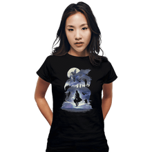 Load image into Gallery viewer, Shirts Fitted Shirts, Woman / Small / Black The Fantastic Book Of Magic