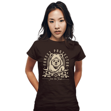 Load image into Gallery viewer, Shirts Fitted Shirts, Woman / Small / Black The Forest Protector