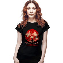 Load image into Gallery viewer, Daily_Deal_Shirts Fitted Shirts, Woman / Small / Black Freddy's Attack