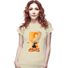 Load image into Gallery viewer, Shirts Fitted Shirts, Woman / Small / White Hammer Nail And Strawdoll