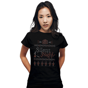 Shirts Fitted Shirts, Woman / Small / Black Silent Hill Ugly Halloween Sweater