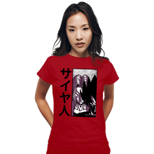 Load image into Gallery viewer, Shirts Fitted Shirts, Woman / Small / Red Saiyanz