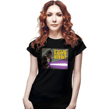 Load image into Gallery viewer, Secret_Shirts Fitted Shirts, Woman / Small / Black Jedi Jules Windu