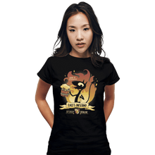 Load image into Gallery viewer, Shirts Fitted Shirts, Woman / Small / Black Luci's Inferno