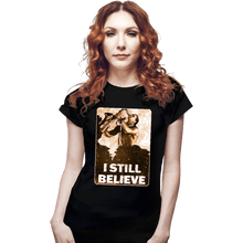 Load image into Gallery viewer, Secret_Shirts Fitted Shirts, Woman / Small / Black The Sax Man