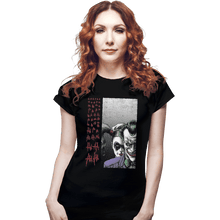 Load image into Gallery viewer, Shirts Fitted Shirts, Woman / Small / Black Give Yourself to the Madness