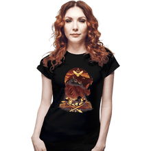 Load image into Gallery viewer, Shirts Fitted Shirts, Woman / Small / Black House Of Gryffindor