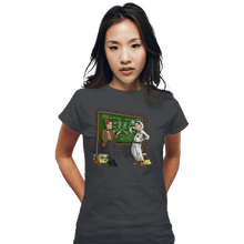 Load image into Gallery viewer, Shirts Fitted Shirts, Woman / Small / Charcoal With A Little Help