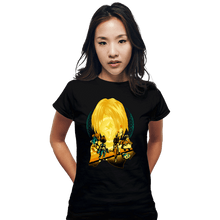 Load image into Gallery viewer, Shirts Fitted Shirts, Woman / Small / Black Savior Of Gaia