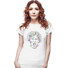 Load image into Gallery viewer, Shirts Fitted Shirts, Woman / Small / White Nerds