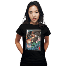 Load image into Gallery viewer, Secret_Shirts Fitted Shirts, Woman / Small / Black Trophy Hunter In Japan