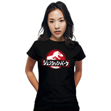 Load image into Gallery viewer, Secret_Shirts Fitted Shirts, Woman / Small / Black Jurassic Japan