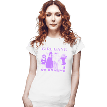 Load image into Gallery viewer, Shirts Fitted Shirts, Woman / Small / White Outer Gang