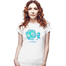 Load image into Gallery viewer, Shirts Fitted Shirts, Woman / Small / White Katamarie Damacy