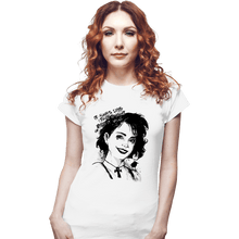 Load image into Gallery viewer, Shirts Fitted Shirts, Woman / Small / White Dead Smile