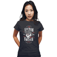 Load image into Gallery viewer, Shirts Fitted Shirts, Woman / Small / Dark Heather Saiyan Forever