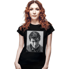 Load image into Gallery viewer, Shirts Fitted Shirts, Woman / Small / Black American Psycho