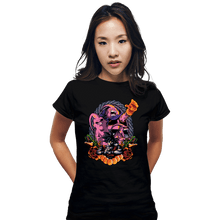 Load image into Gallery viewer, Shirts Fitted Shirts, Woman / Small / Black Buu Crest