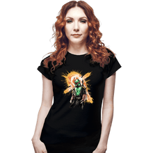 Load image into Gallery viewer, Shirts Fitted Shirts, Woman / Small / Black Boba Rises