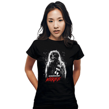 Load image into Gallery viewer, Secret_Shirts Fitted Shirts, Woman / Small / Black Horror Chewie!