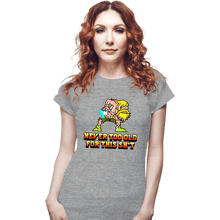 Load image into Gallery viewer, Daily_Deal_Shirts Fitted Shirts, Woman / Small / Sports Grey Never Too Old