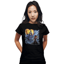 Load image into Gallery viewer, Shirts Fitted Shirts, Woman / Small / Black The Castle That Never Was