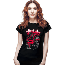 Load image into Gallery viewer, Shirts Fitted Shirts, Woman / Small / Black Kyuubi