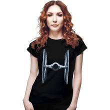 Load image into Gallery viewer, Shirts Fitted Shirts, Woman / Small / Black Pixel Fighter