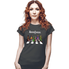 Load image into Gallery viewer, Daily_Deal_Shirts Fitted Shirts, Woman / Small / Charcoal The Adventurers