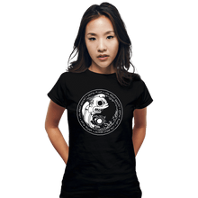 Load image into Gallery viewer, Daily_Deal_Shirts Fitted Shirts, Woman / Small / Black Dental Plan!