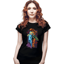 Load image into Gallery viewer, Shirts Fitted Shirts, Woman / Small / Black Samus Jojo