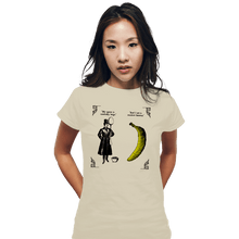 Load image into Gallery viewer, Secret_Shirts Fitted Shirts, Woman / Small / White I Am A BANANA