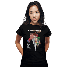 Load image into Gallery viewer, Shirts Fitted Shirts, Woman / Small / Black A Halloween Story