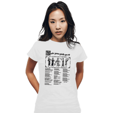 Load image into Gallery viewer, Daily_Deal_Shirts Fitted Shirts, Woman / Small / White Never Gonna Giveth