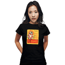 Load image into Gallery viewer, Shirts Fitted Shirts, Woman / Small / Black Tournee Du Petit Droide