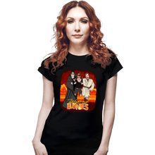 Load image into Gallery viewer, Secret_Shirts Fitted Shirts, Woman / Small / Black Weekend At Burnies