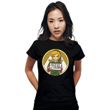 Load image into Gallery viewer, Shirts Fitted Shirts, Woman / Small / Black Dude, I'm Not Zelda