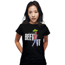 Load image into Gallery viewer, Shirts Fitted Shirts, Woman / Small / Black Beet It