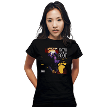 Load image into Gallery viewer, Secret_Shirts Fitted Shirts, Woman / Small / Black Enter The Foot