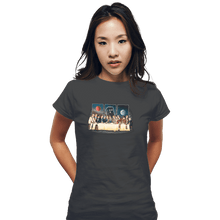 Load image into Gallery viewer, Shirts Fitted Shirts, Woman / Small / Charcoal Doctor Dinner