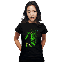 Load image into Gallery viewer, Shirts Fitted Shirts, Woman / Small / Black Viking Of Mischief
