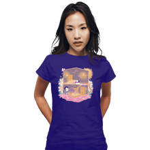 Load image into Gallery viewer, Shirts Fitted Shirts, Woman / Small / Violet Box House