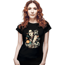 Load image into Gallery viewer, Daily_Deal_Shirts Fitted Shirts, Woman / Small / Black One With Nature