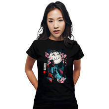 Load image into Gallery viewer, Daily_Deal_Shirts Fitted Shirts, Woman / Small / Black Sailor Night