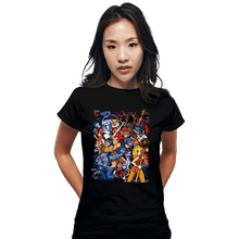 Load image into Gallery viewer, Daily_Deal_Shirts Fitted Shirts, Woman / Small / Black Thundercats VS Pilgrim