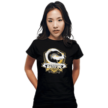 Load image into Gallery viewer, Shirts Fitted Shirts, Woman / Small / Black Hufflepuff Badgers